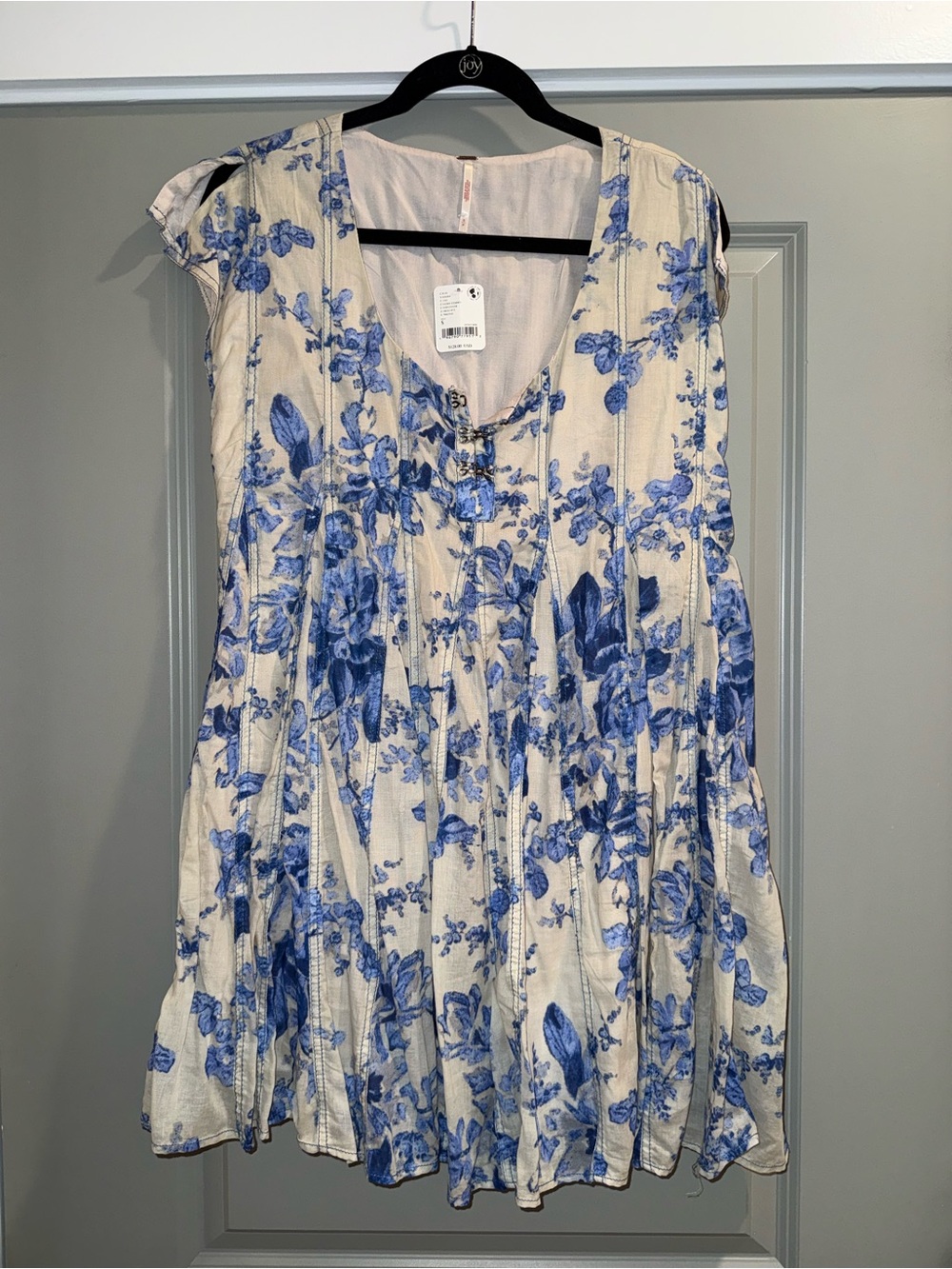 Free People Sully Dress in Ivory Combo